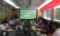 原杭州市委常委、副市長(zhǎng)沈堅(jiān)同志一行調(diào)研千年舟產(chǎn)業(yè)數(shù)字化成果