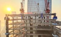 打造深圳前海“新名片”！中鐵鋼構(gòu)參建中英中糧大廈順利封頂