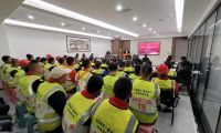 2023全國建筑門窗安裝工職業(yè)技能大賽第三場，在四川新新門業(yè)舉行