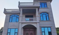 外墻仿石漆品牌“沙弗萊”，為鄉(xiāng)村別墅增添色彩