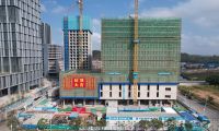 深圳“工業(yè)上樓”博創(chuàng)科技大廈項目封頂