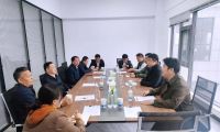 懷化市委常委、常務副市長尹培國帶隊考察蘇州智慧倍增數(shù)字科技有限公司智能制造中心-安徽鼎研智能科技