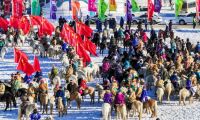 助民增收，馬力十足 2024錫林郭勒冬季蒙古馬超級聯(lián)賽總決賽燃情開賽