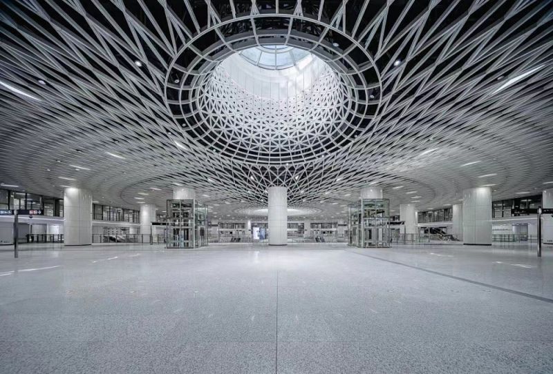 深圳崗廈北地鐵樞紐核心換乘區(qū).jpg