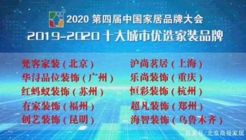 樂尚裝飾獲評(píng) “2019-2020十大城市優(yōu)選家裝品牌”