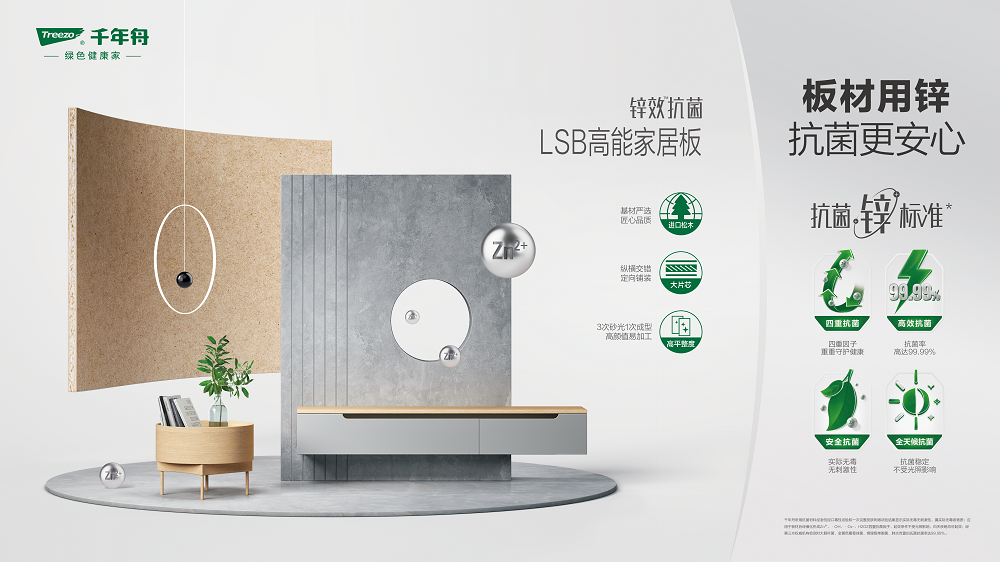 千年舟引領(lǐng)行業(yè)開啟抗菌“鋅”時代