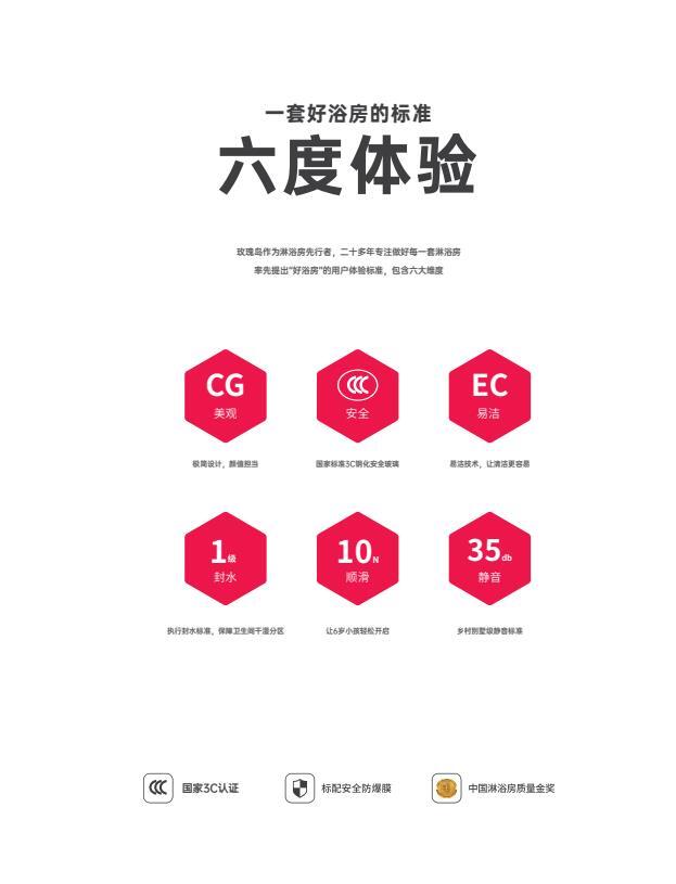 玫瑰島淋浴房，將優(yōu)雅品質搬進生活