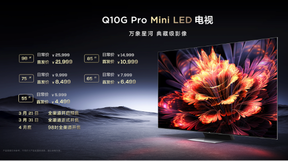 2023年電視TOP級別已定？TCL Q10G Pro榜上有名