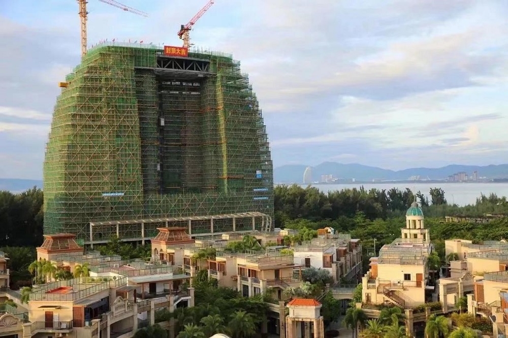 順利封頂！海南又一海景酒店加速建設(shè)