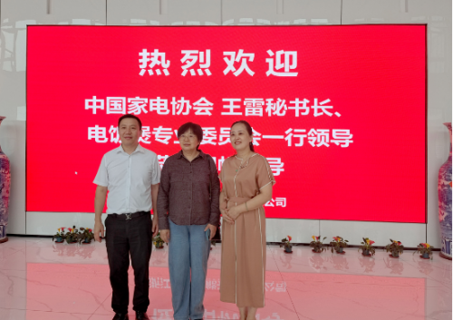 再獲行業(yè)領(lǐng)導(dǎo)認(rèn)可，中國(guó)家電協(xié)會(huì)王雷秘書長(zhǎng)蒞臨陽(yáng)帆參觀指導(dǎo)
