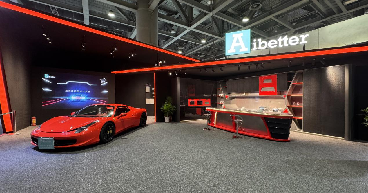 第14屆中國廣州定制家居展丨不銹鋼櫥柜十大品牌Aibetter愛貝特攜Ferrari法拉利系列一經(jīng)亮相，引爆全場